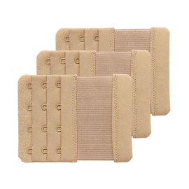 SAMGU Women's Bra Extenders 4 Hook Elastic Stretchy Bra Extension Strap