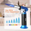 JETPRO Butane Torch Lighter Refillable with Adjustable Flame Kitchen Torch