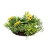 DECOLINE Decorative Wreath Sunflower Small Diameter 15 cm