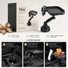 Adjustable Car Cup Holder Tray for Road Trips – 360°
