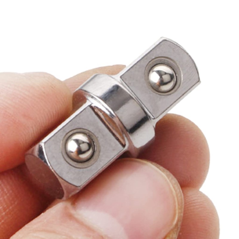 3/8" Socket Sleeve Adapter Hexagonal Connector Socket-double For Head Outer