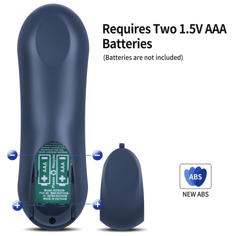 HZIME New Replace R37023B Voice Remote Control Compatible for TiVo