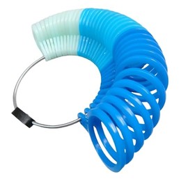 TAURISH Finger Ring Sizer Gauge Set - 36 Plastic Ring Sizes 1 to 15-1/2 Finger Size Measuring Tool for Jewelry Making, Jewelers, and Personal Use