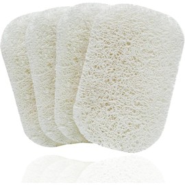 Soap Saver Pads, Non-Slip Soap Holder Pad, Self Draining Soap Bar Holder Pads, Soap Saver Dish for Shower Kitchen Bathroom Travel Hotel Cleaning Supplies (White, One Size)