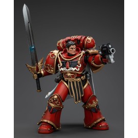 Pipigirl JoyToy GW 30K Genuine License 1:18 Action Figure, Blood Angels Legion Praetor with Paragon Blade, 5.11 inch Collectible Action Figures Kits