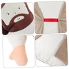 SUPVOX 1Pc Plush Jesus Throw Pillow Cute Cartoon Cushion for
