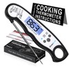 HomeLyfe Digital Meat Thermometer, IPX7 Waterproof Instant Read Food Thermometer