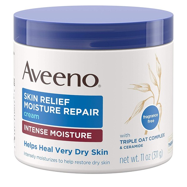 Aveeno Skin Relief Moisture Repair Cream, 11 Oz by Aveeno
