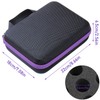 Essential Oil Carry Bag, Foam Insert Essential Oil Storage Box,