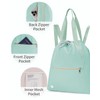 Ceneda Drawstring Backpack String Bag for Women Men Water Resistant