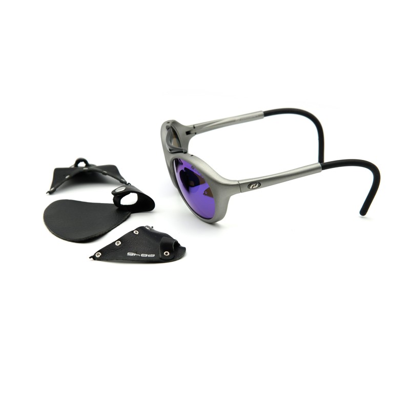 Daisan 8846 Men's Sunglasses Glacier Goggles Cat 4 Leather Side