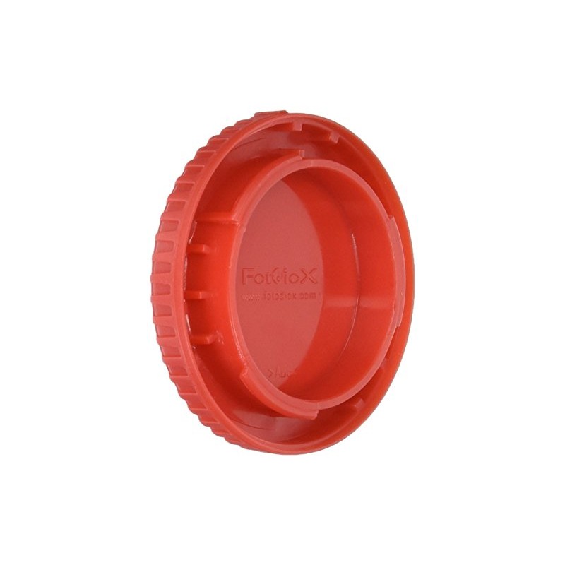 Fotodiox Red Designer Body Cap Compatible with Nikon F-Mount Cameras