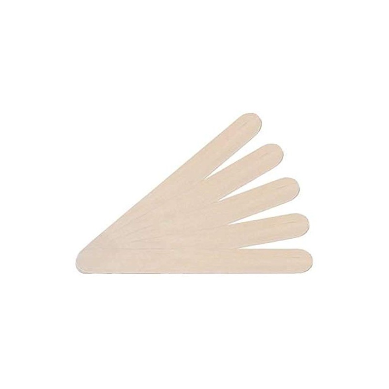 Pack of 100 Wooden Tongue Depressors 15 cm