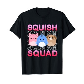 Squish Squad Super Soft Toy Gifts Cute for Kids Boy Girls T-Shirt