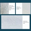 4PCS Washable Feminine Pads Gray Graphene Leakproof Breathable Reusable Sanitary