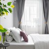 Classicseali 4 Pack Boho Curtain Tiebacks, Farmhouse Curtain Holder