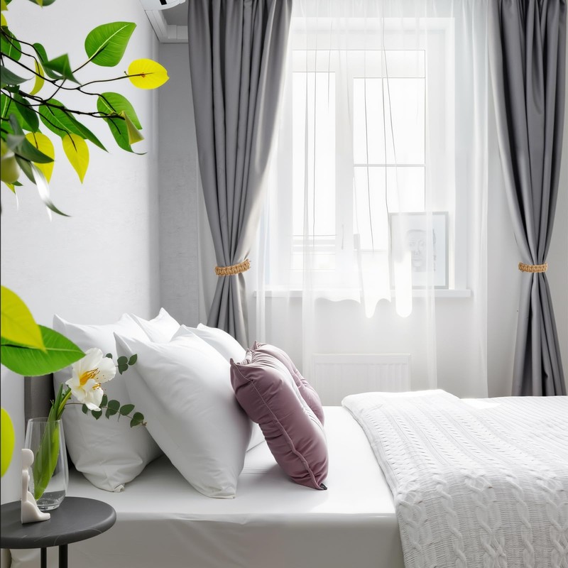 Classicseali 4 Pack Boho Curtain Tiebacks, Farmhouse Curtain Holder
