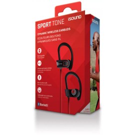 iSound DGHP-5622 Sport Tone Dynamic BT Earbuds Red/Black