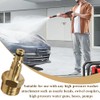 High Pressure Washer Adapter Brass M22 Pressure Washer Plug Threaded