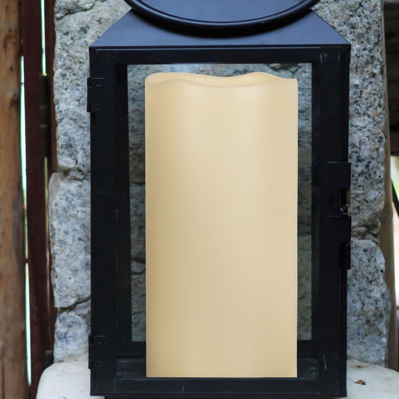 7LinRay 6" x 12" Extra Large Waterproof Outdoor Flameless Candle