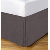 Lux Hotel Tailored Bed Skirt Classic 14" Drop Length Pleated