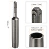 sourcing map 2pcs SDS Max Ground Rod Driver 23/64" for