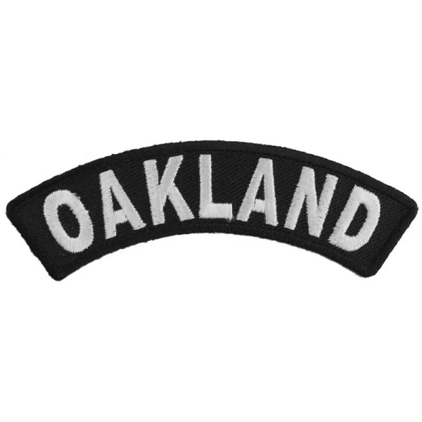Unbranded Oakland Biker Rocker Sew on Iron on Embroidered Patch