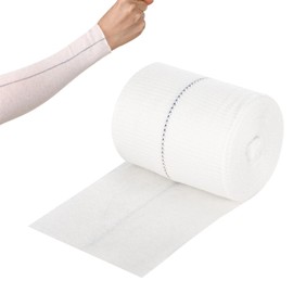 Tubular Bandage Cast Sleeve Roll Comfortable Cast Stockinette Tubular Arm Stocking for Prewrap Under or Over Cast Bandages (7.5cm x 5m)