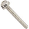 Kitaco 0900-062-03009 Flanged Hex Bolts, Stainless Steel, M6 x 50/P1.0,