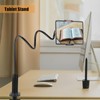 Ltheifaa Tablet Stand Holder for Bed, Gooseneck Mount Stand Clip
