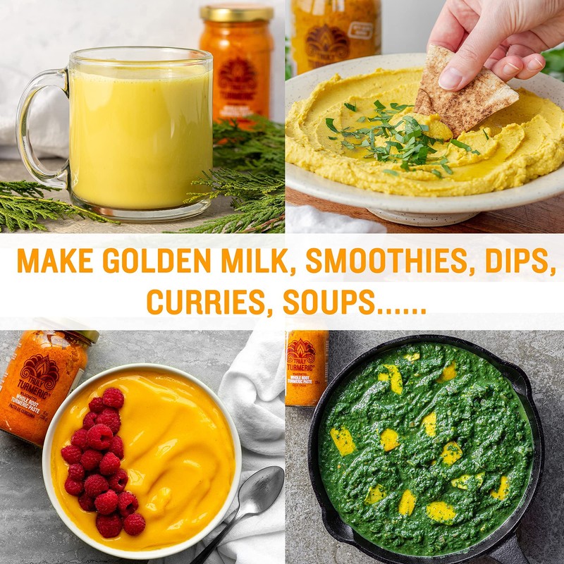 Truly Turmeric - Wildcrafted Fresh Turmeric Paste Original 235g/8oz