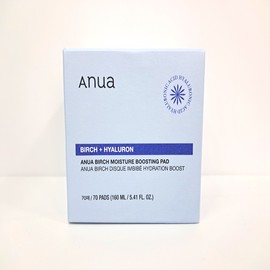 아누아 자작나무 수분 부스팅 패드 Anua Birch Moisturizing Boosting Pads, 70매입 × 1개