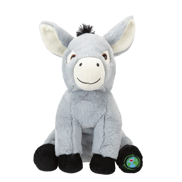 VFM - Grey Donkey 23cm Eco Friendly Toy - Super