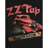 ZZ Top Eliminator Men's T-Shirt Black Band Merch, Bands, black
