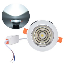 LED Downlight Good Heat Dissipation Recessed COB 7W Indoor Decoration Light for Hotels Clubs Bedrooms