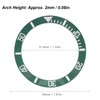 40mm Diameter Watch Bezel Insert Ring Clear Scale Luminous Ceramic