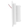 RV Side Vents 12V White Unidirectional Dustproof Strong Wind Cooling
