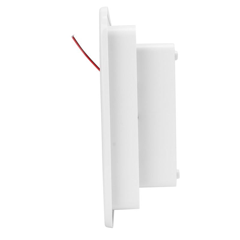 RV Side Vents 12V White Unidirectional Dustproof Strong Wind Cooling