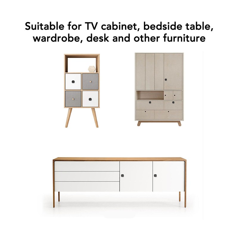 Fingerprint Drawer Lock Smart Biometric Recognition Keyless Hidden File Drawer