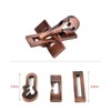 Puzzle Games Metal Puzzle Set, Joyeee Magic Trick Toy Thinking