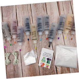 Operitacx Tie Dye Paint Set for Dyeing DIY Cotton Clothing Accessories Cold Water Soluble Pigments Non-Toxic for Boys and Girls