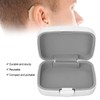 ANKROYU Waterproof Hearing Aid Case, Shockproof, Dustproof Hard Storage Box