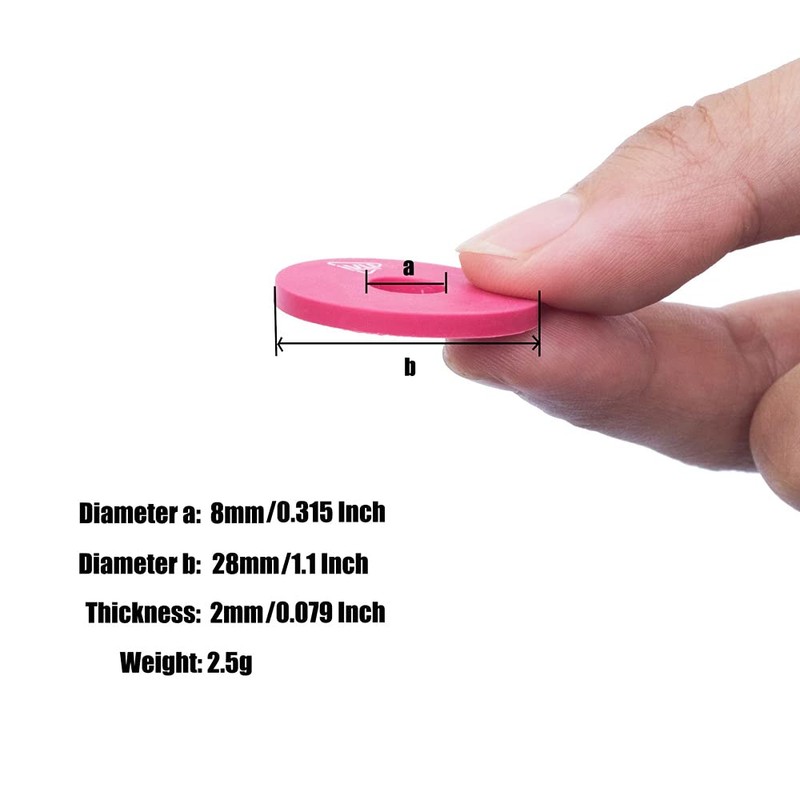 IVU CREATOR guitar strap locks premium strap blocks-Blue and Red