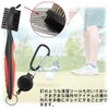 Samcos Golf Brush Golf Cleaning Brush 3 in 1 Double