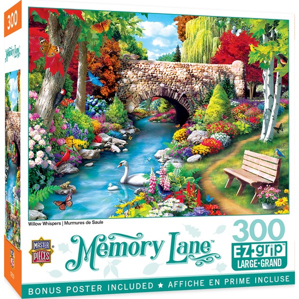 Masterpieces 300 Piece EZ Grip Jigsaw Puzzle - Willow Whispers
