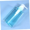 BIUDECO 2pcs Petg Pump Bottles for Essential Oils Portable Refillable