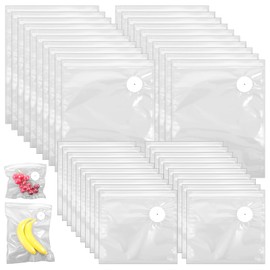 40 Pcs Vacuum Sealer Bags for Food with Air Valve, Reusable Sous Vide Bags (20 Large+20 Small)