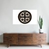 CafePress St. Benedict Medal Wall Decal 35x21 Wall Decal, Vinyl