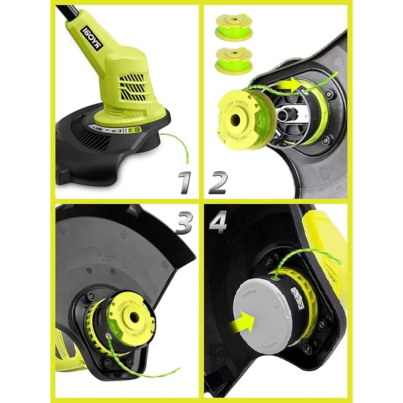 WEZCHUGHAOL String Trimmer Spool Replacement, 0.080 inch Line, 11 ft,