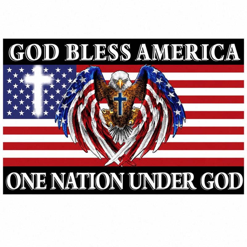 3x5 Ft Eagle Flag for Outdoor Display – Durable Polyester